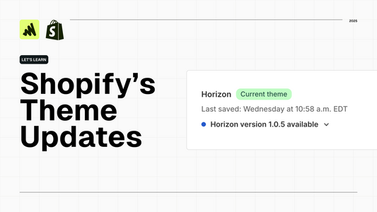 Understanding Theme Updates in Shopify