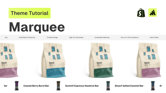How to add a marquee to any Shopify theme