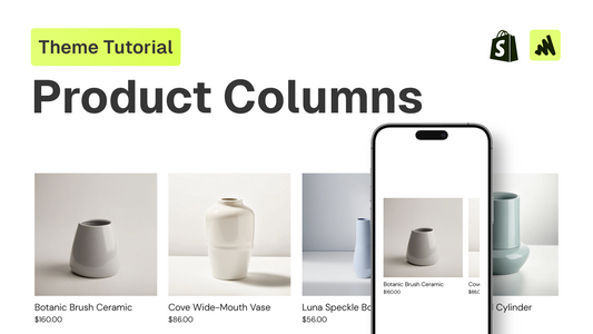 How to add product columns to any Shopify theme