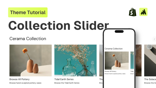 How to add a collection slider to any Shopify theme
