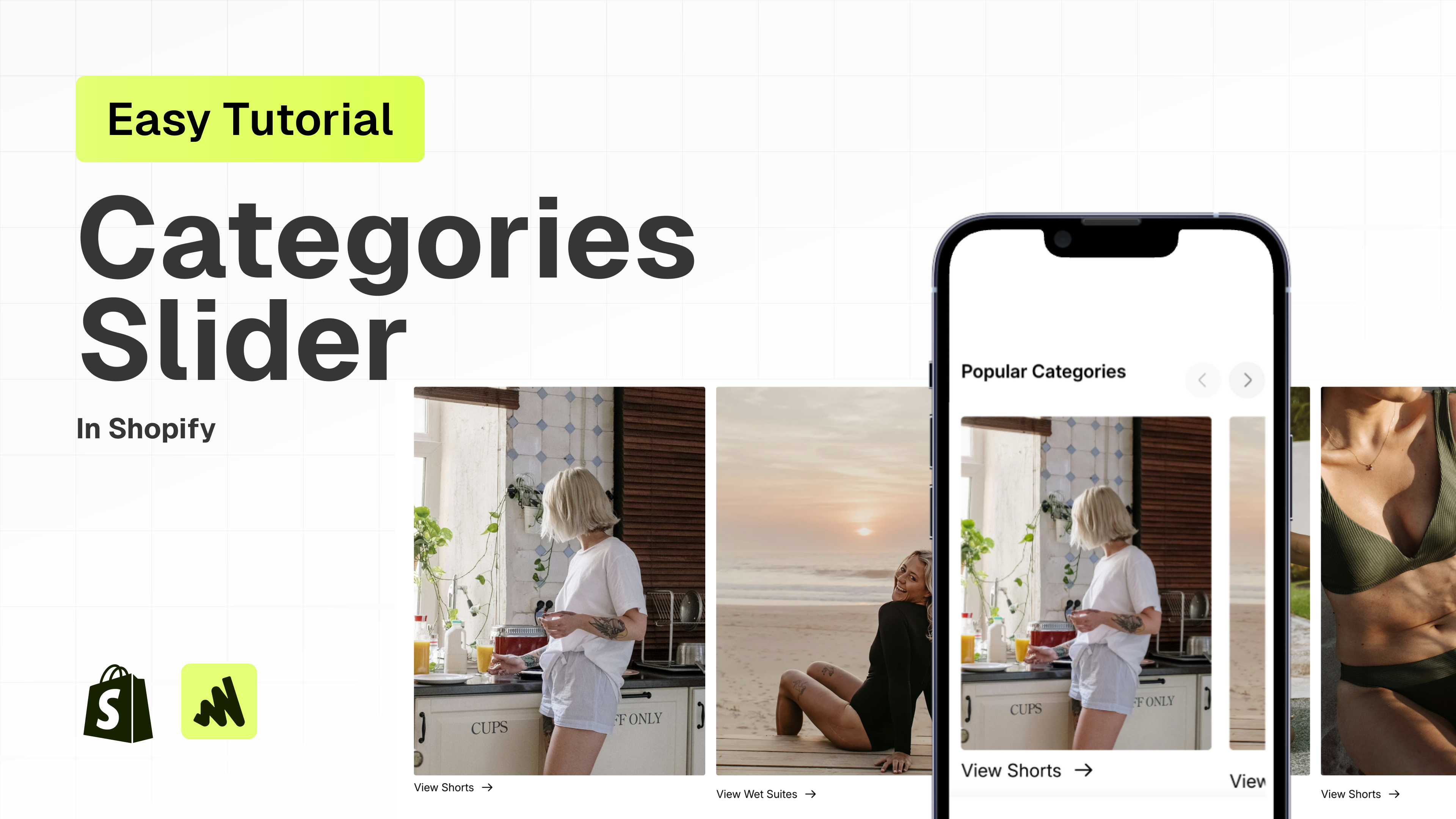 How to add a categories slider to Horizon or any 2.0 Shopify theme