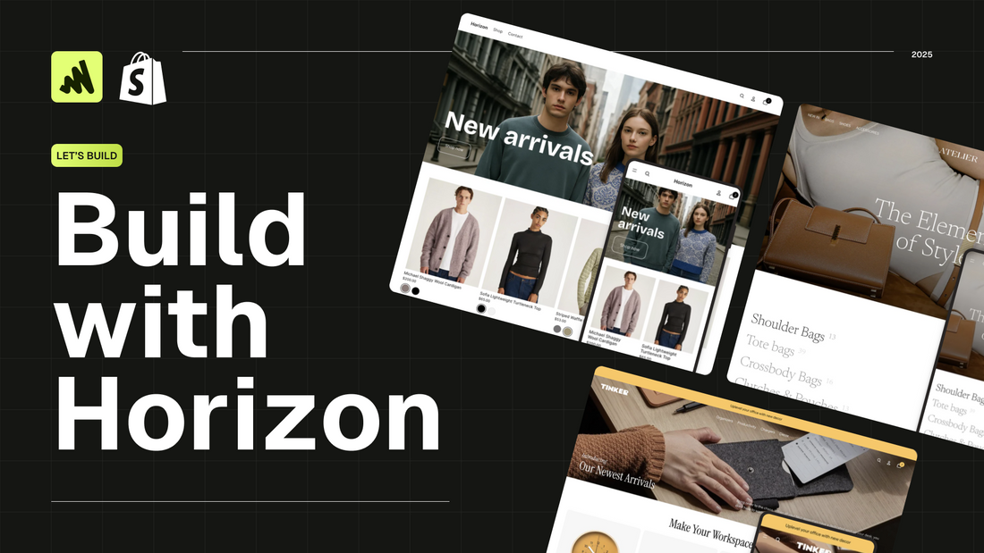 Building a Shopify theme with Horizon - Part 1