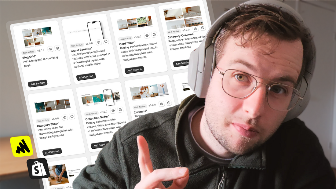 Why I spent 3 years building a Shopify section library for freelancers