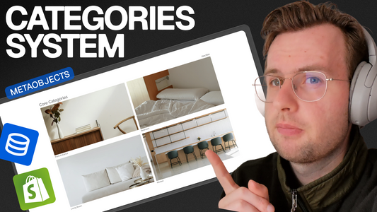 How to Build Categories in Shopify With Metaobjects