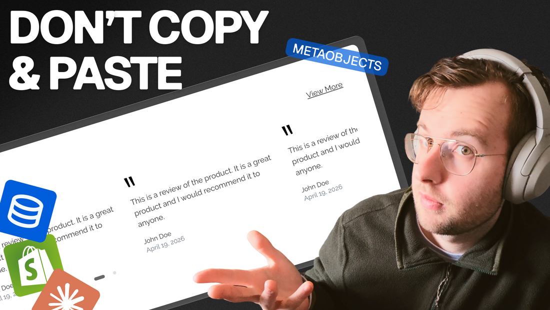 How to Manage Reviews in Shopify With Metaobjects