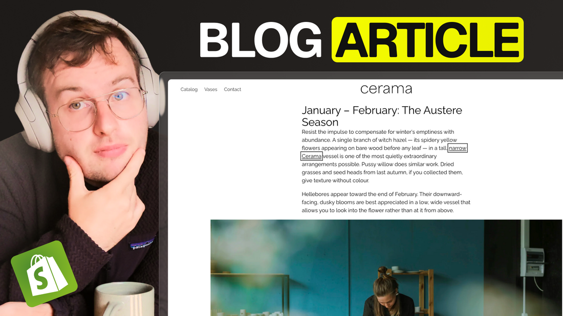 Shopify Blog Post Design | Breakdown & How To