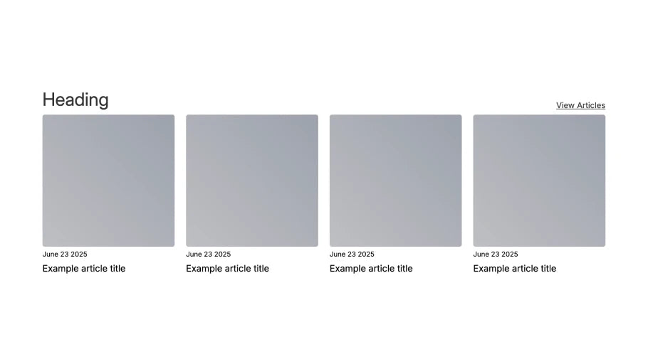 Articles Grid
