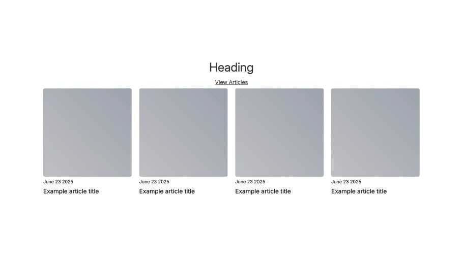 Articles Grid