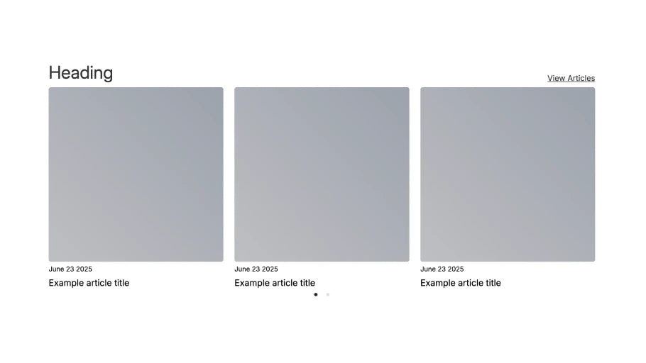 Articles Grid