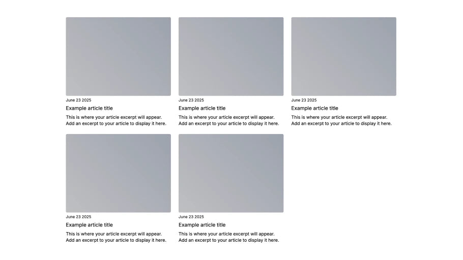Blog Grid
